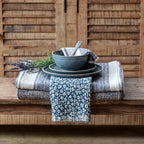 Cornflower Striped Dishcloth