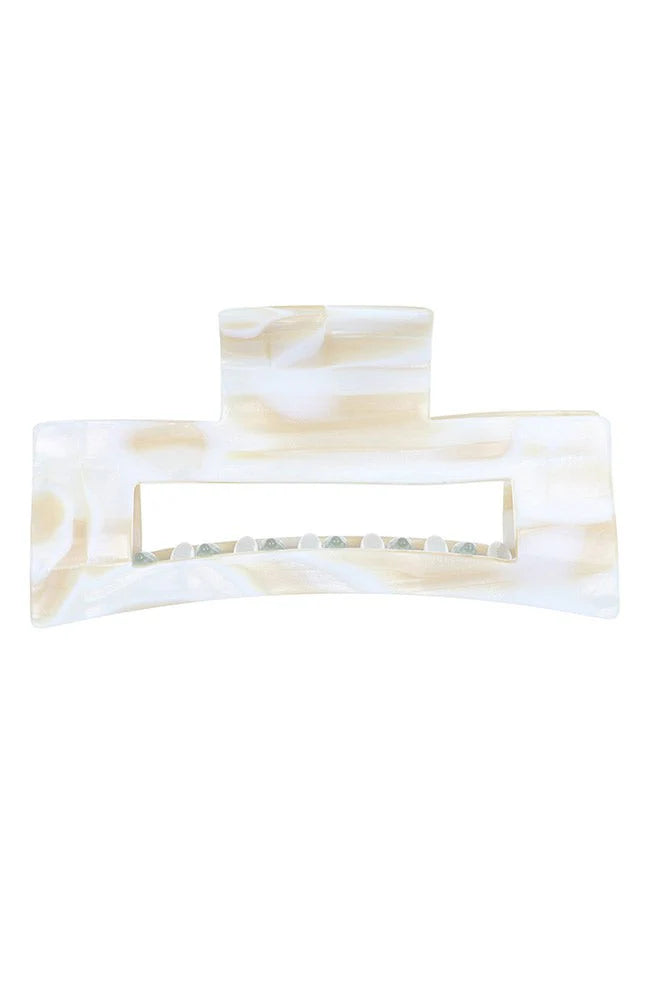 Cutout Rectangle Claw Clip Lg. Alba