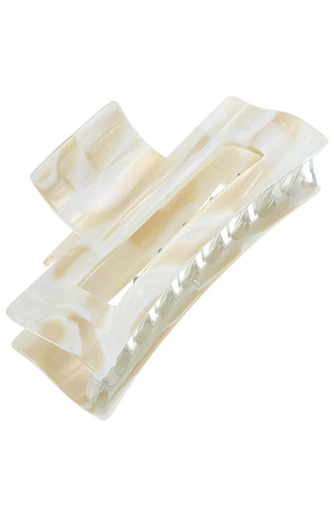 Cutout Rectangle Claw Clip Lg. Alba