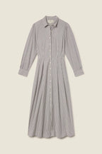 Emmelle Dress Navy Stripe