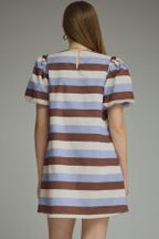 Brown Combo Dress
