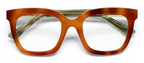 Peepers Fanfare Blonde Tortoise Green