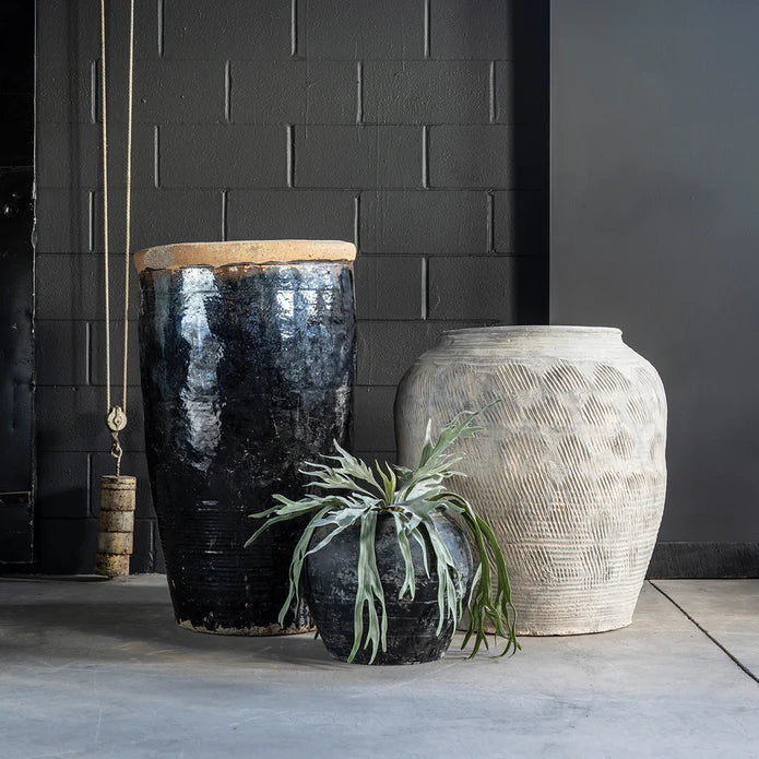 Glazed Water Pot Small