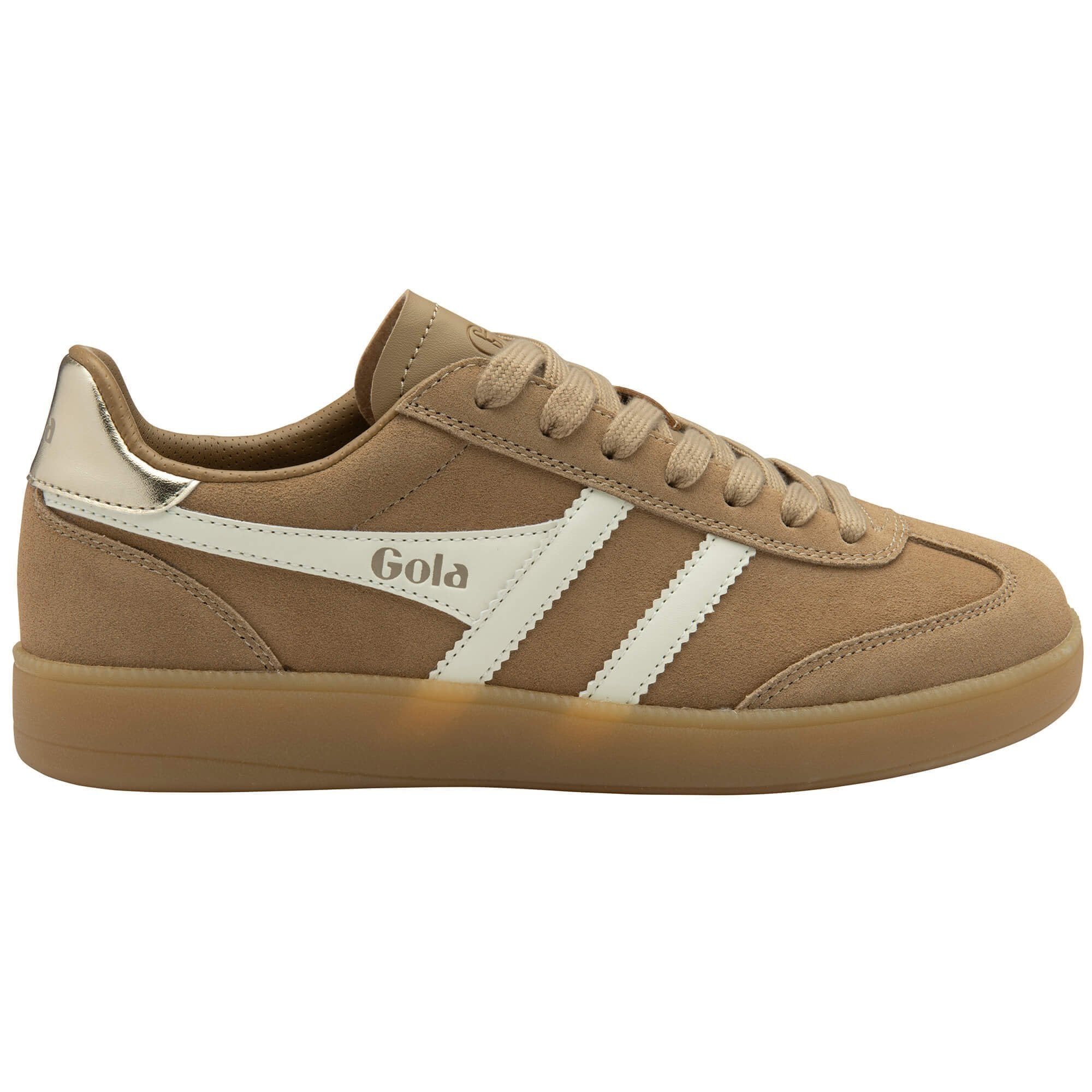 Gola Women's Viper Sneakers Light Caramel/Off White/Gold/Gum