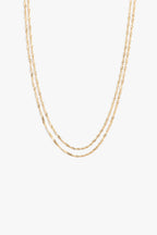 Helix Layers Gold Necklace