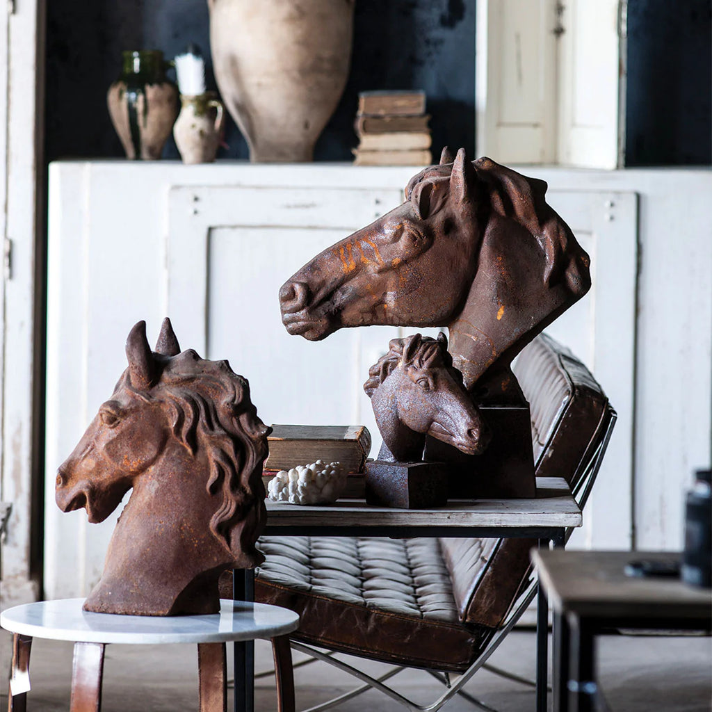 Rust Horse Head - Rust