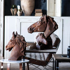 Rust Horse Head - Rust