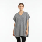 Sleeveless V-Neck Sweater