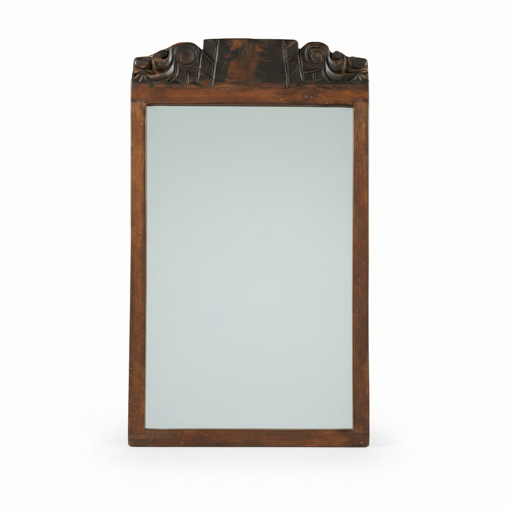 Vintage Wooden Mirror