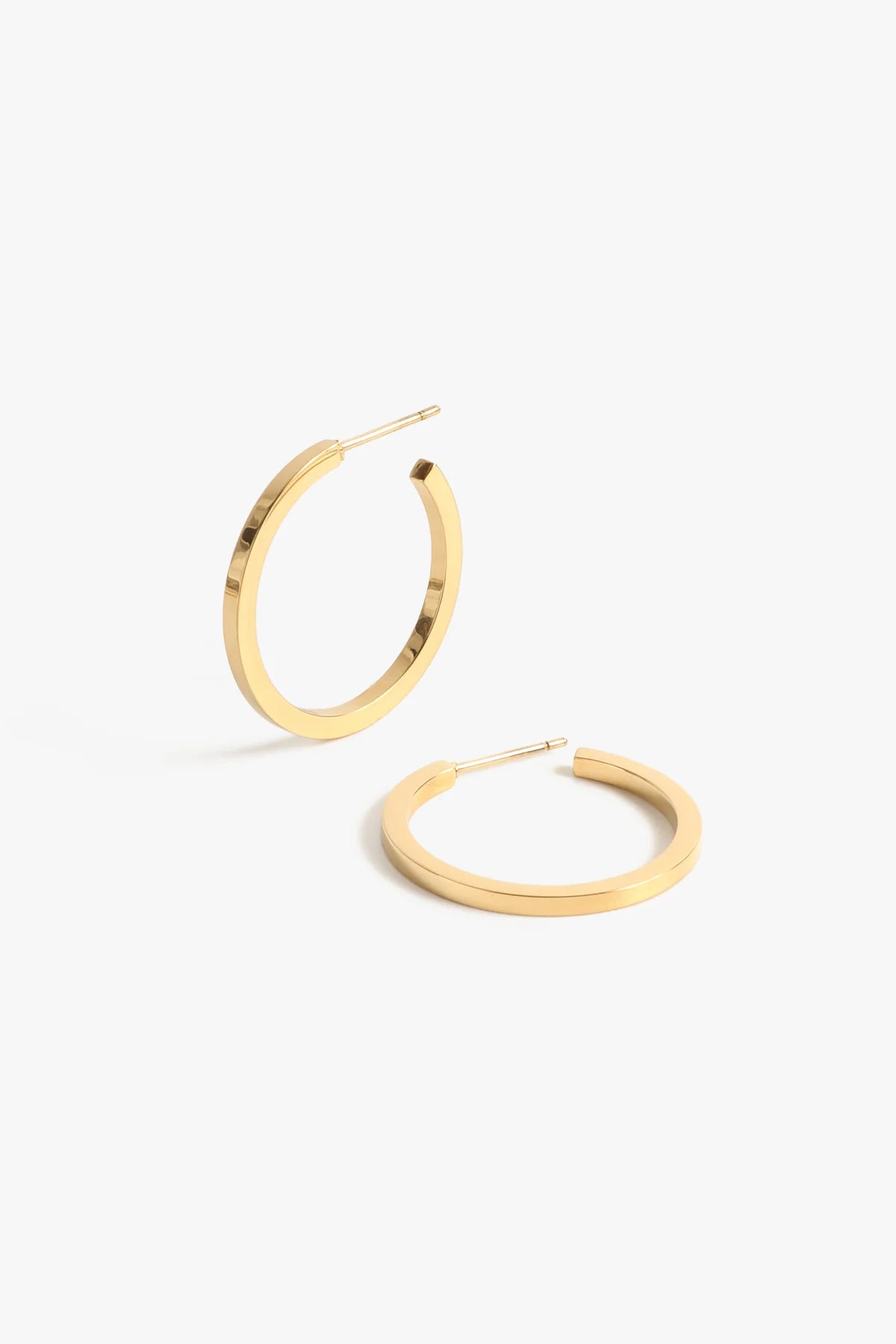 Jay Hoops 1" Gold