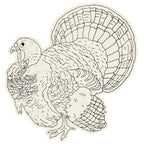 Turkey Coloring Placemat