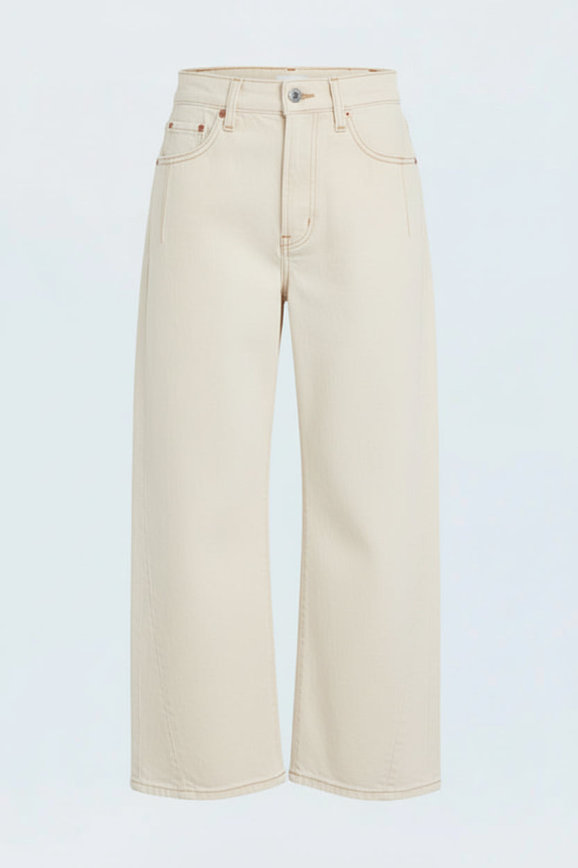 Kyra High Rise Bowed Ankle Jeans