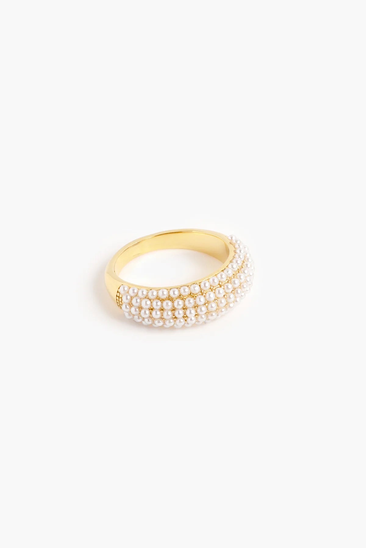 Layla Ring Pearl Gold