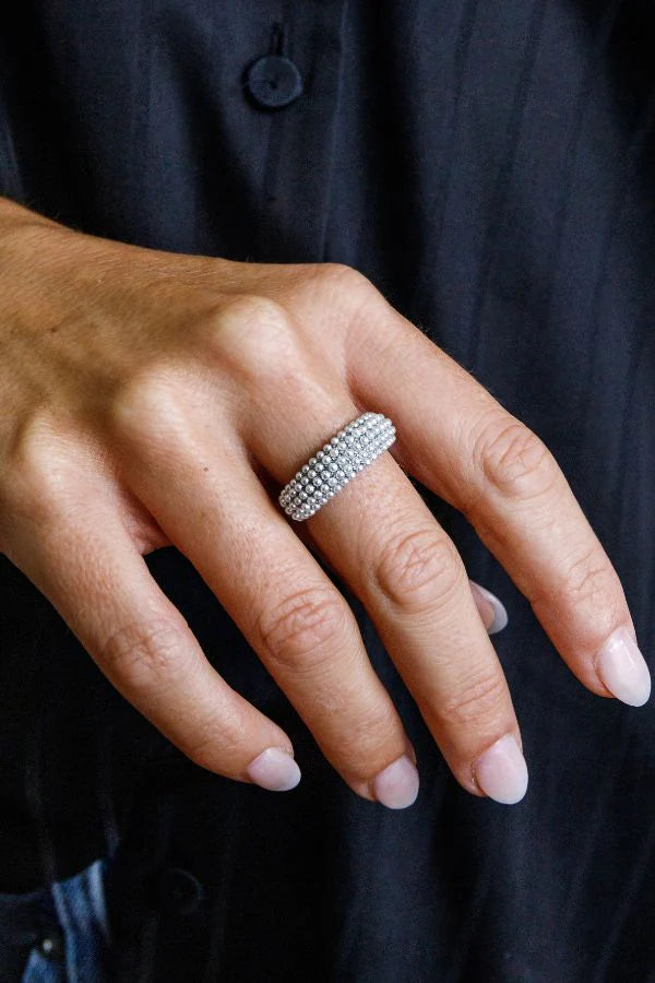 Layla Ring Pearl Gold