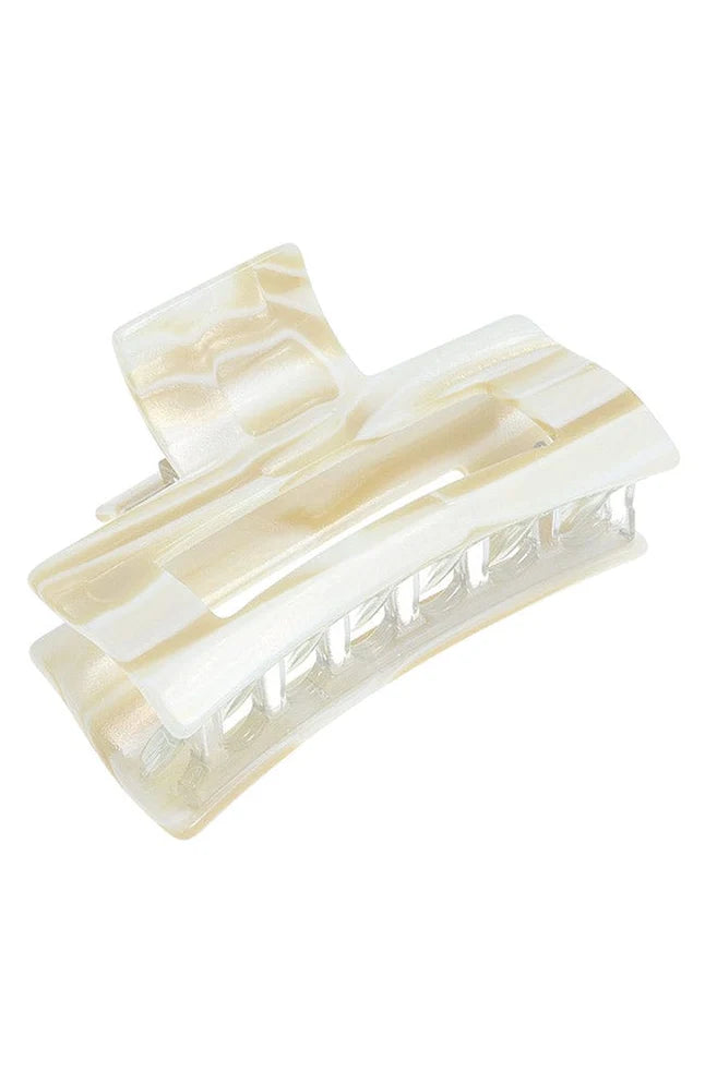 Midi Cutout Rectangle Claw Clip