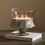Ana Glass Footed Bowl, detail