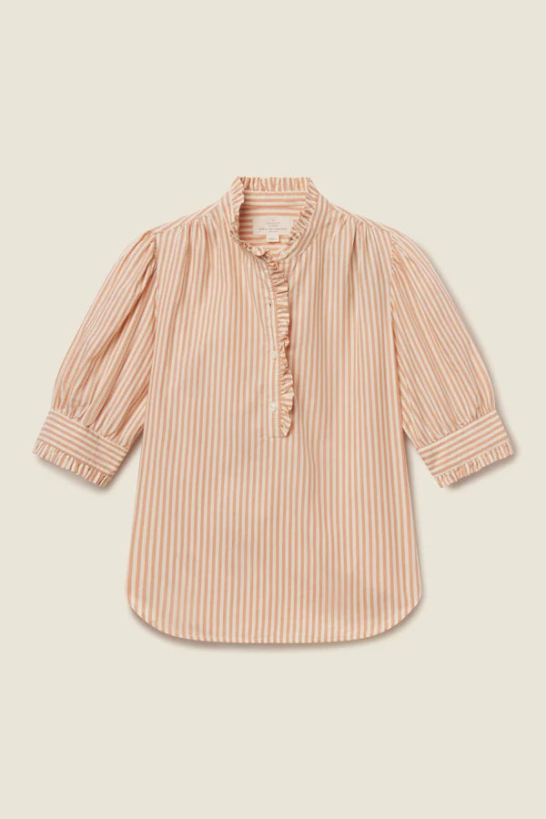 Noah Blouse Maple Stripe