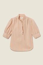 Noah Blouse Maple Stripe