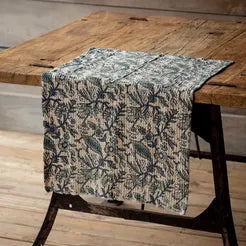 Blue Print Cotton Dish Towel