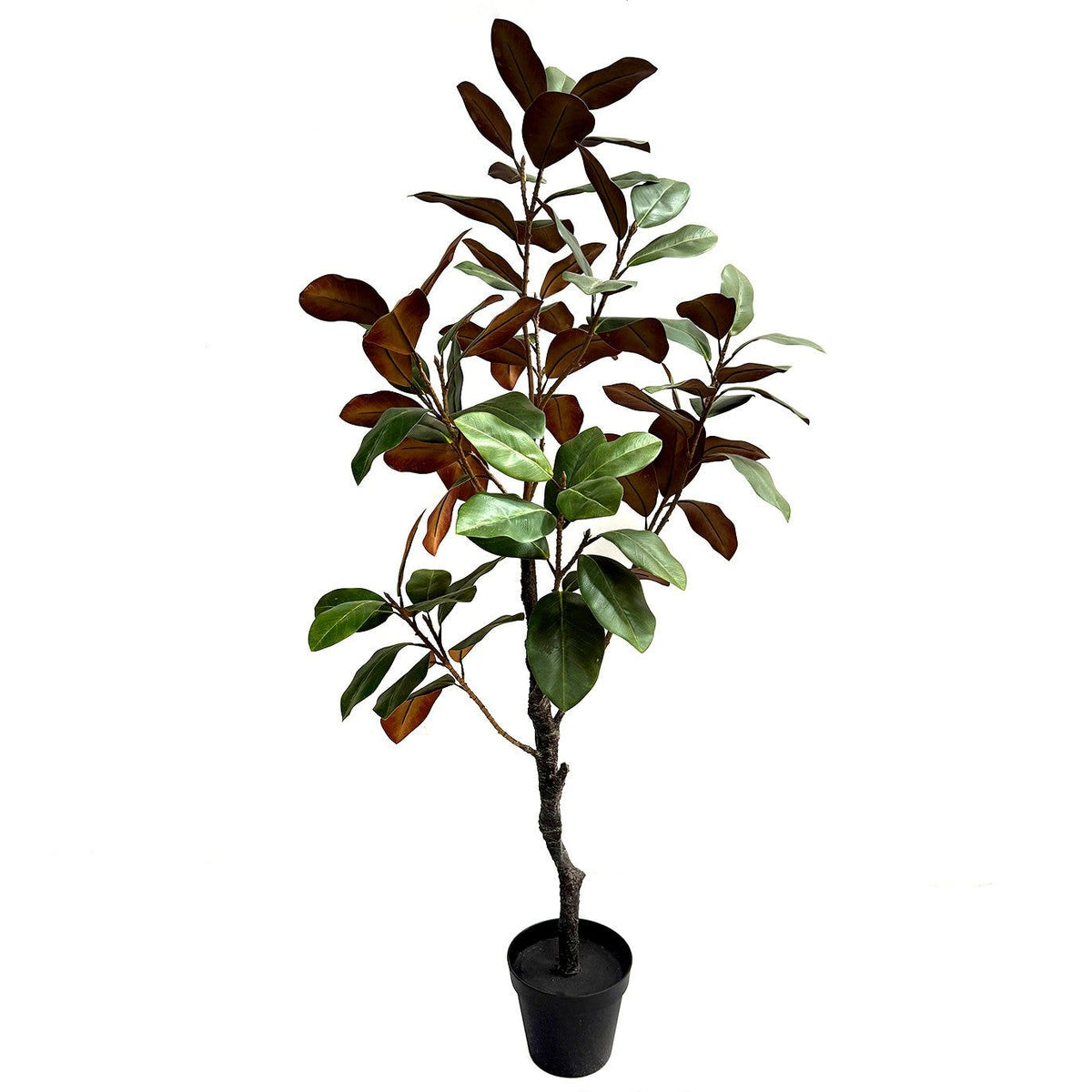 Potted Entry Magnolia Faux Tree