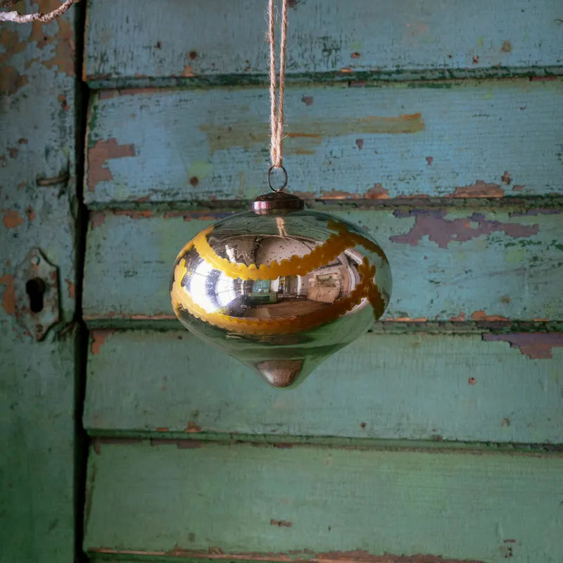 Venetian Glass 6" Onion Ornament