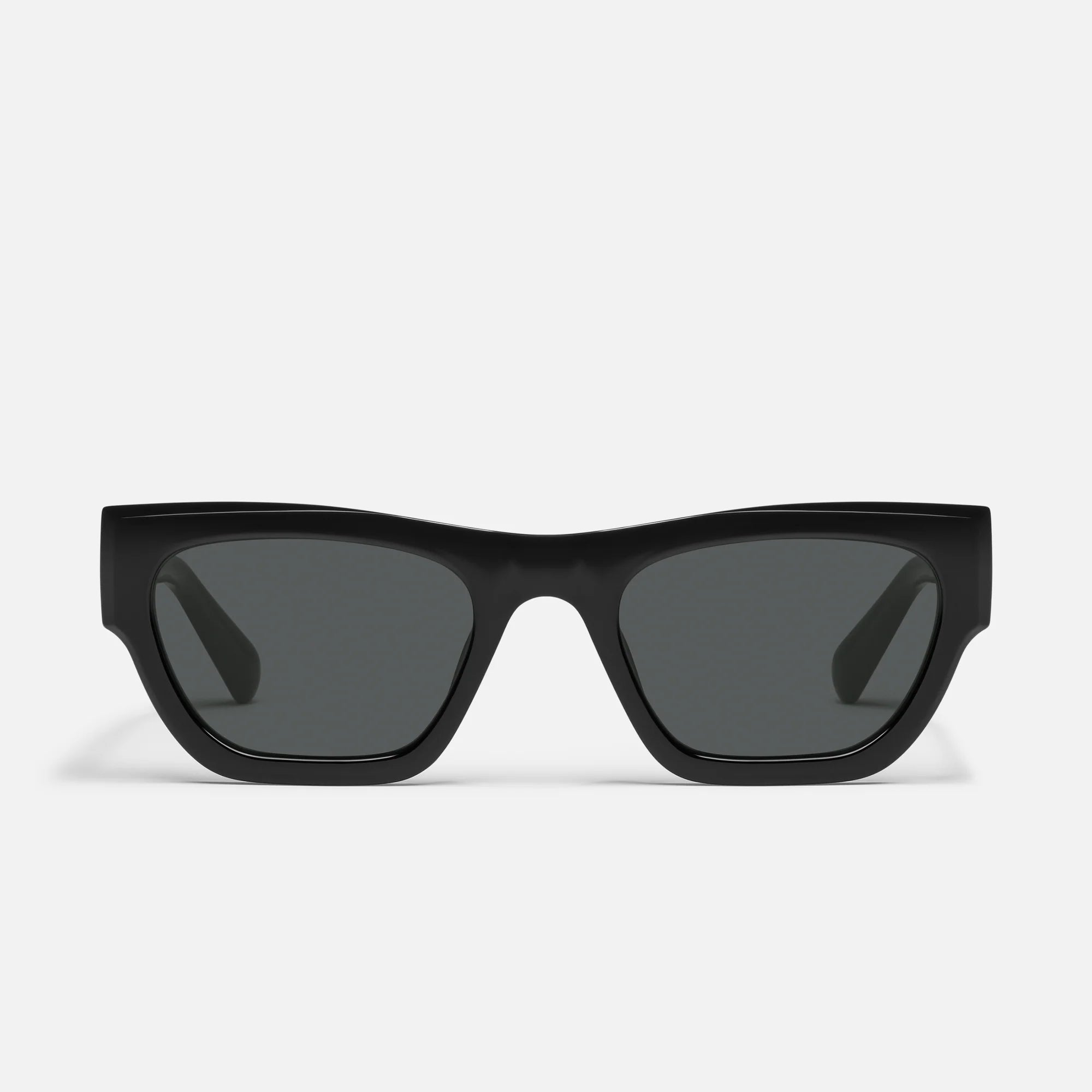 Quay Nice Try Sunglasses - Black Frame / Smoke Lens