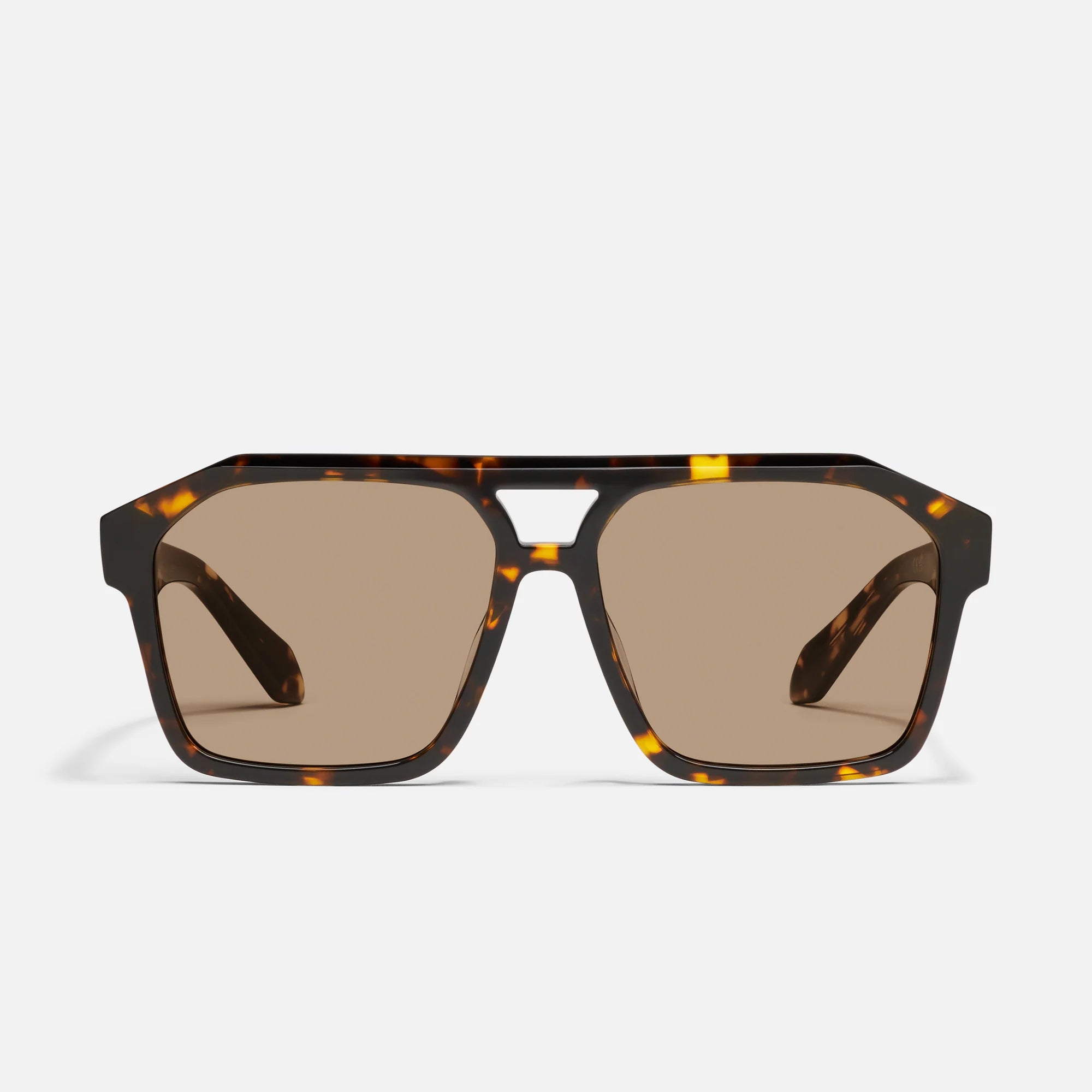 Quay Soundcheck Glasses Tortoise Yellow Frame / Tan Lens