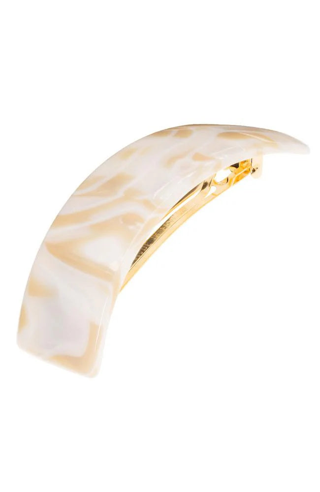 Rectangle Volume Barrette Alba