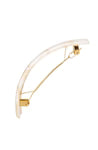Rectangle Volume Barrette Alba