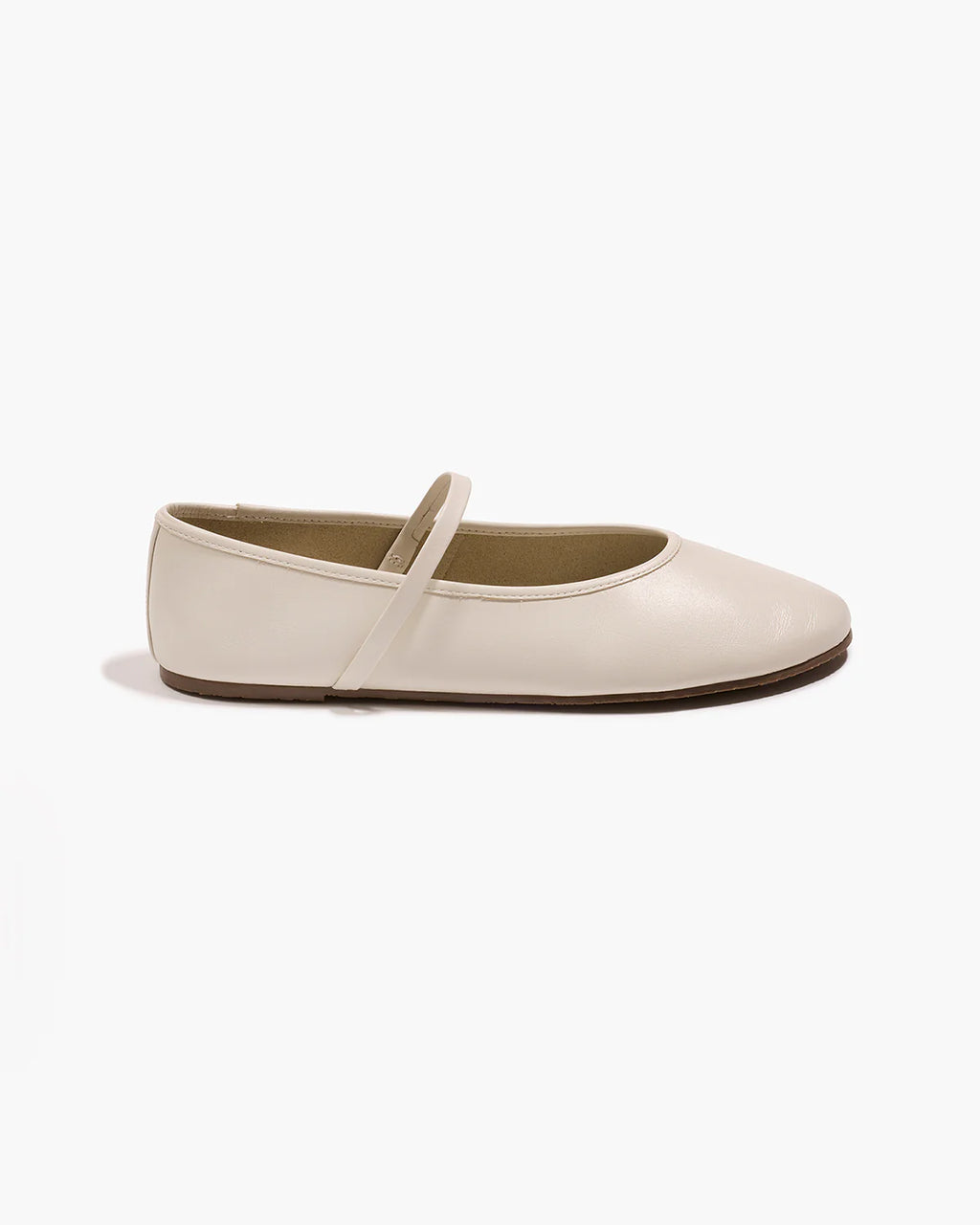 TKees Reese Ballerina Flat in Cream