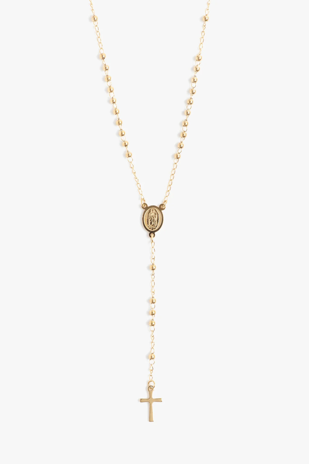 Rosary Gold Necklace