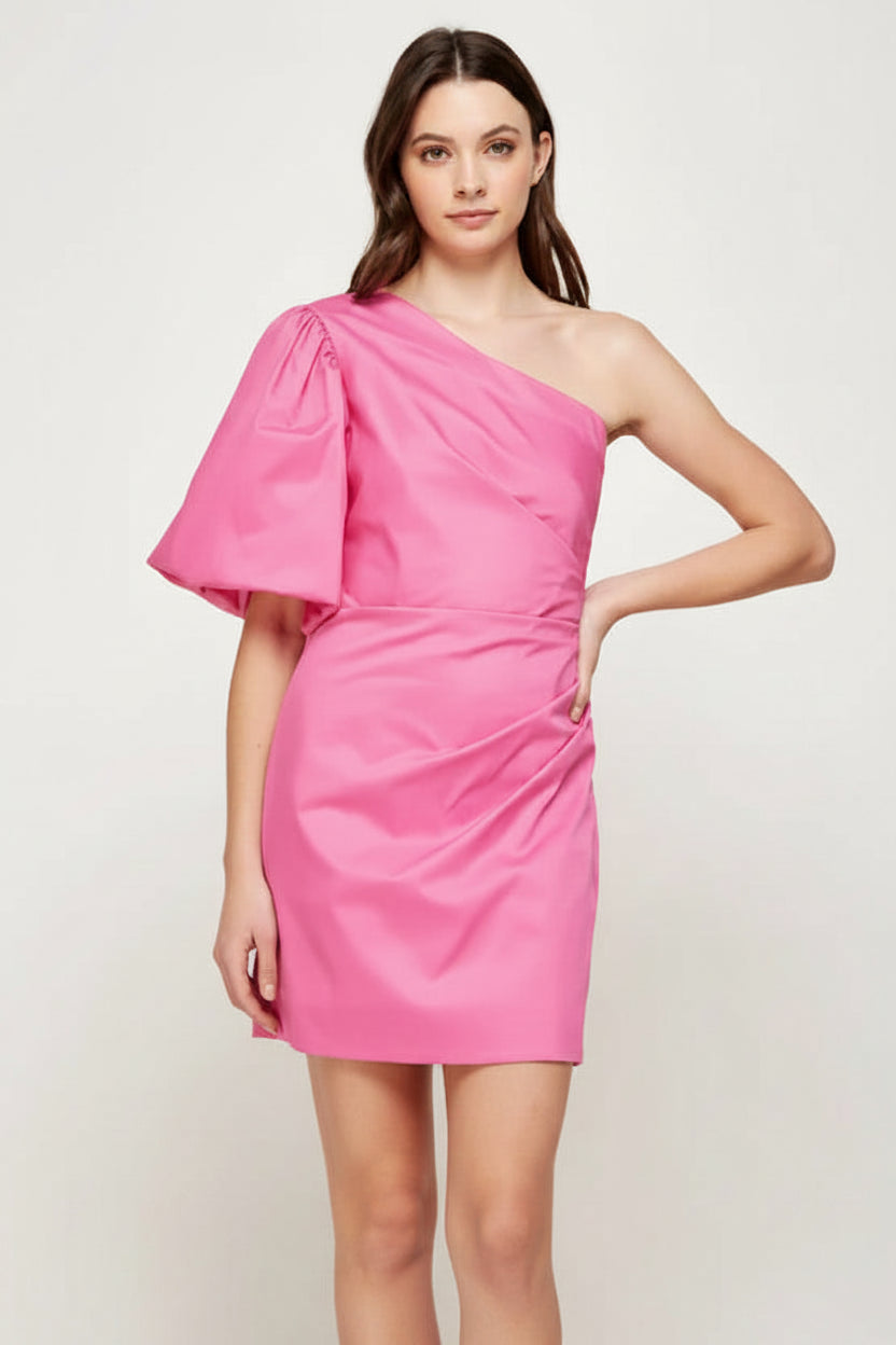 One-Shoulder Mini Dress