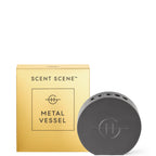 Scent Scene Metal Vessel  Black