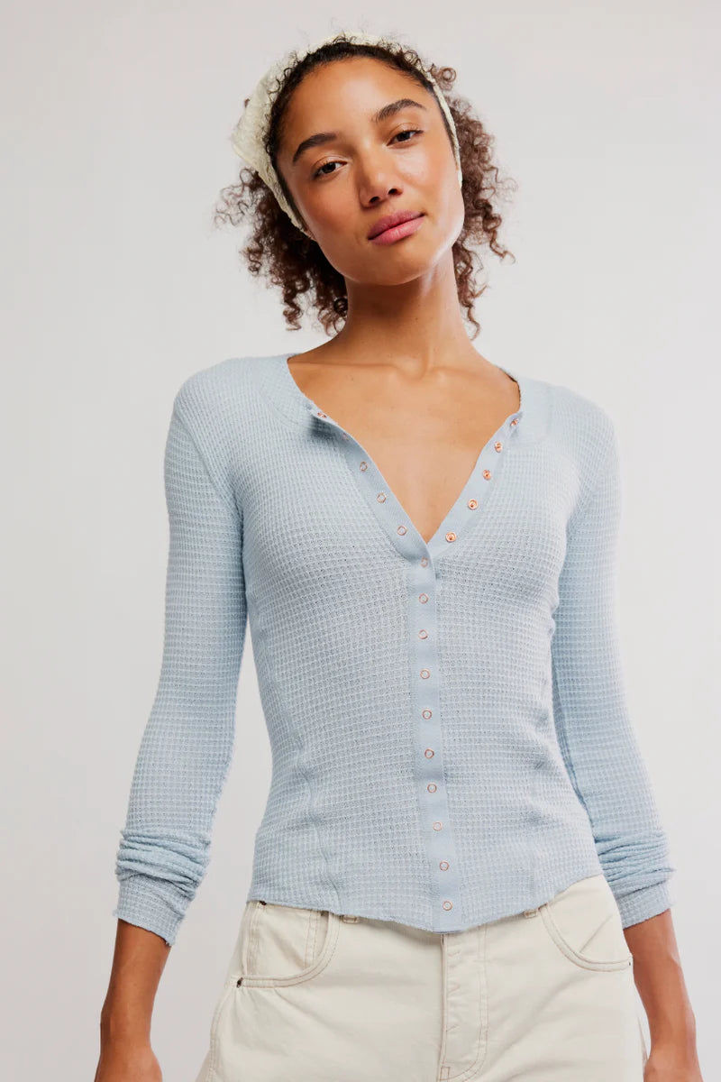 Going Places Cardi Pearl Blue