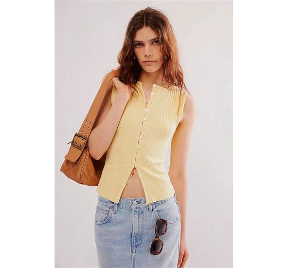 Tilly Vest Mellow Yellow