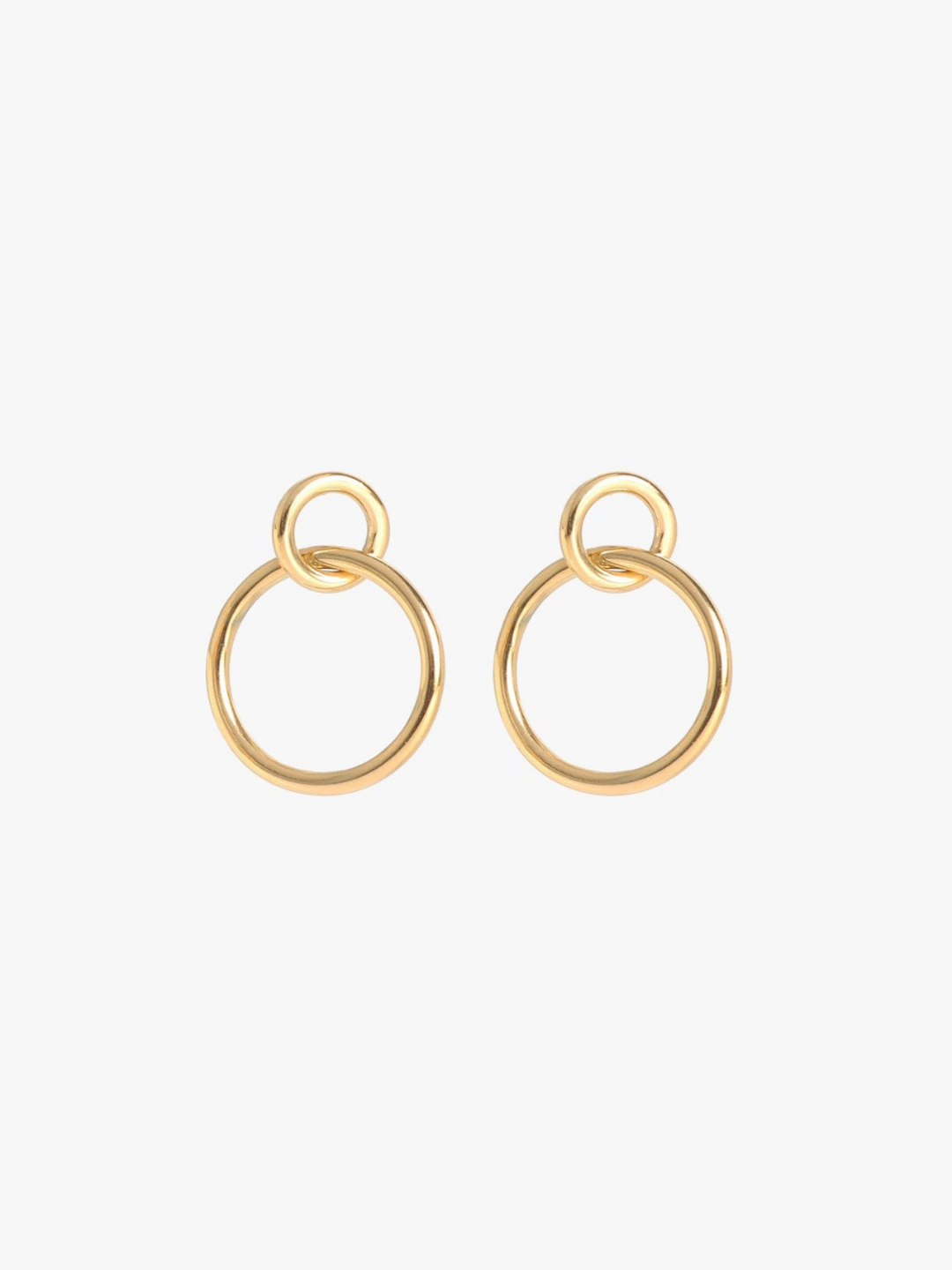 Marrin Costello Ven Hoops 1 inch Gold