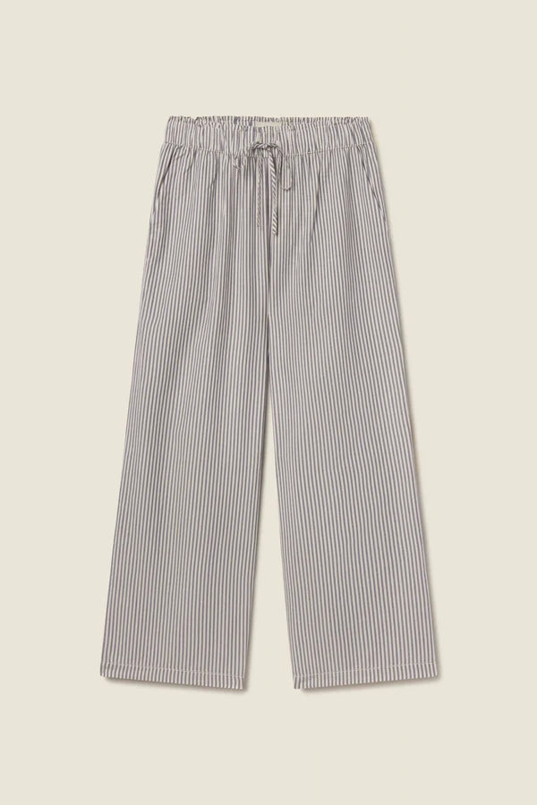 Vera Pant Navy Stripe