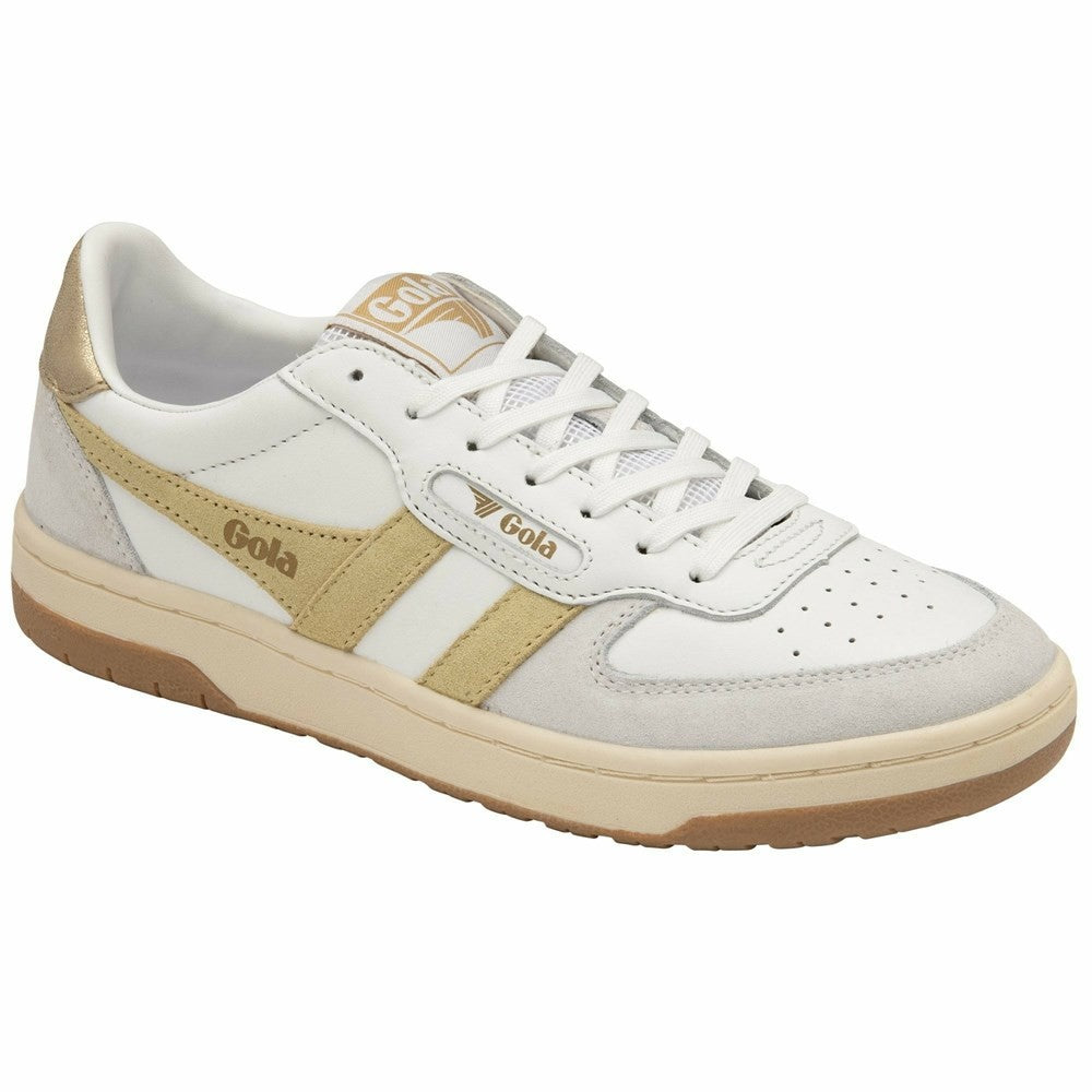 Gola Women's Hawk Trainer White/Gold