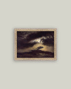 October Moon: 10x8