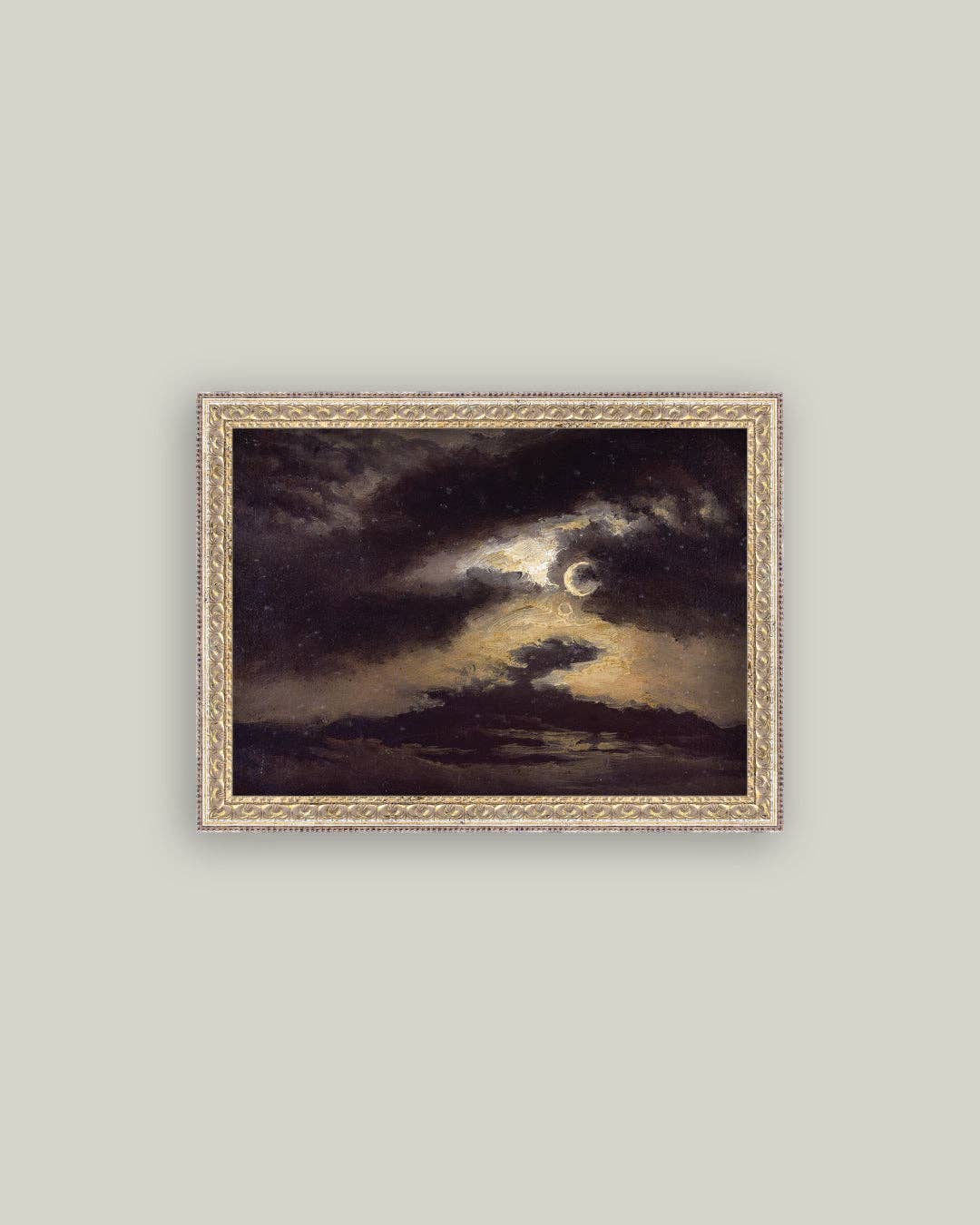 October Moon: 10x8