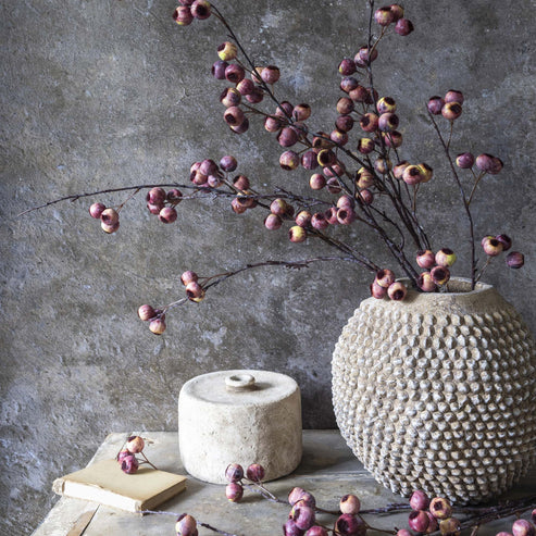 Artificial Berry Hawthorn, Pink