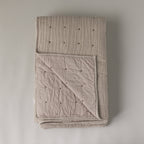 Tack Stitch Quilt: NATURAL / KING/CAL KING