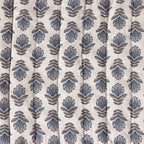 Charlie Block Print Quilt: BLUE / KING/CAL KING