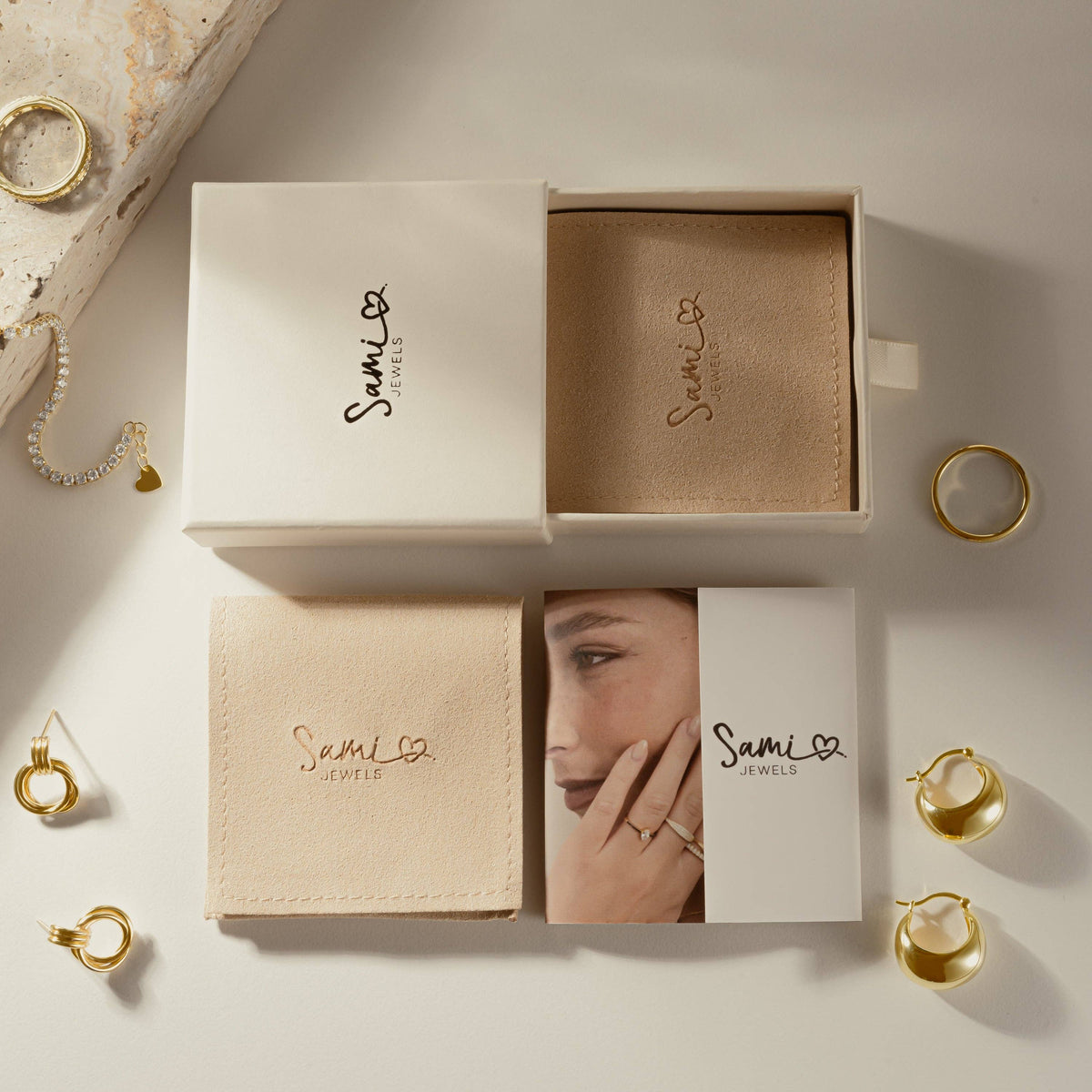 Pear Studs: Silver