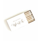 The Perfect Match Matchbox | Pretty Wedding Matchbook