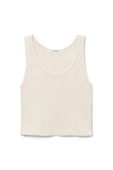 Perfect White Tee Blondie Rib Tank — Sugar