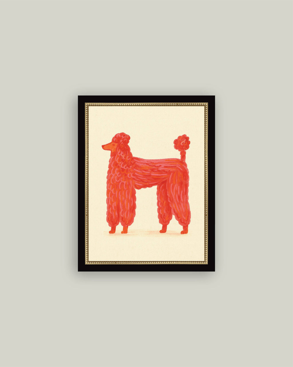 Parisian Poodle: 11x15