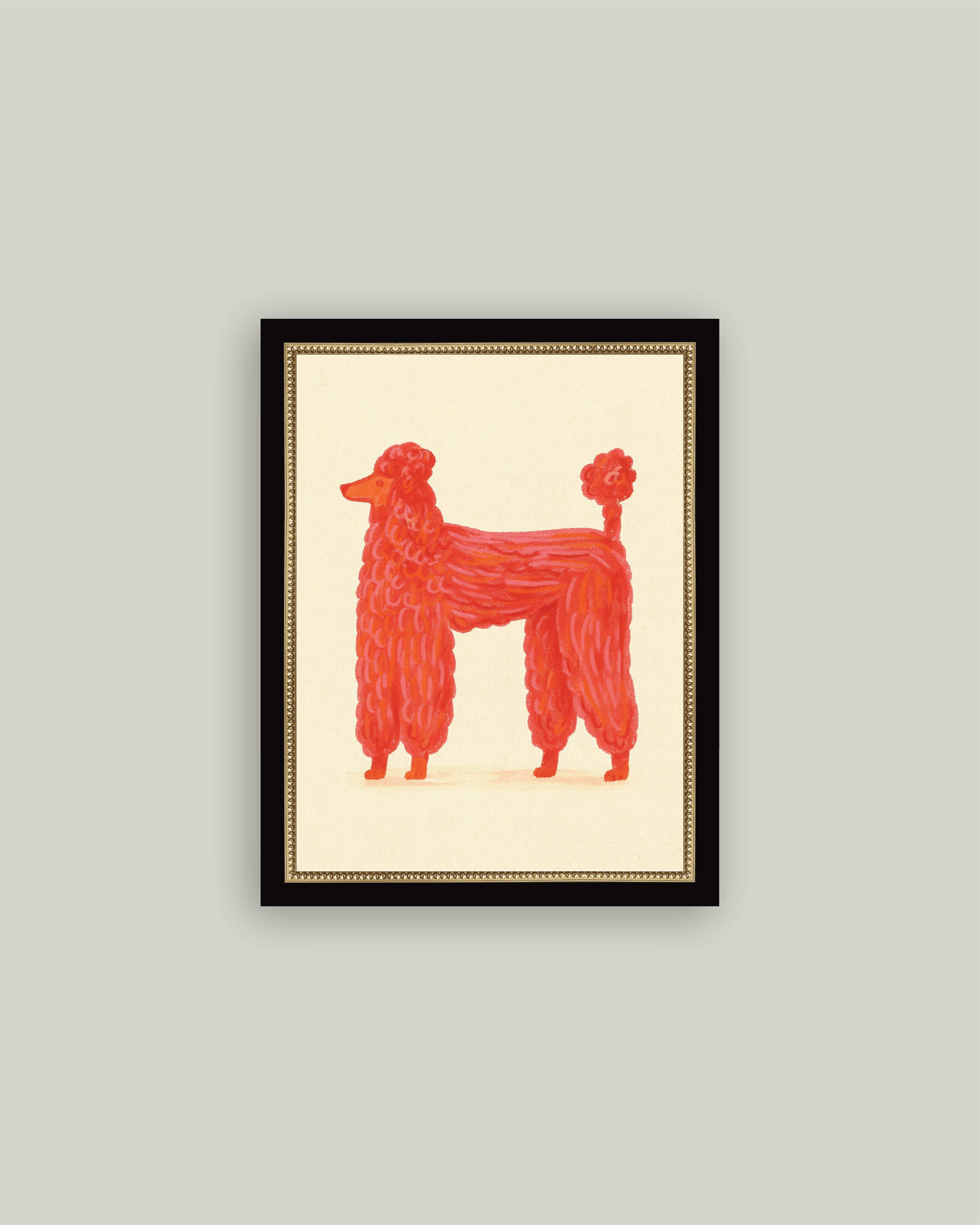 Parisian Poodle: 11x15