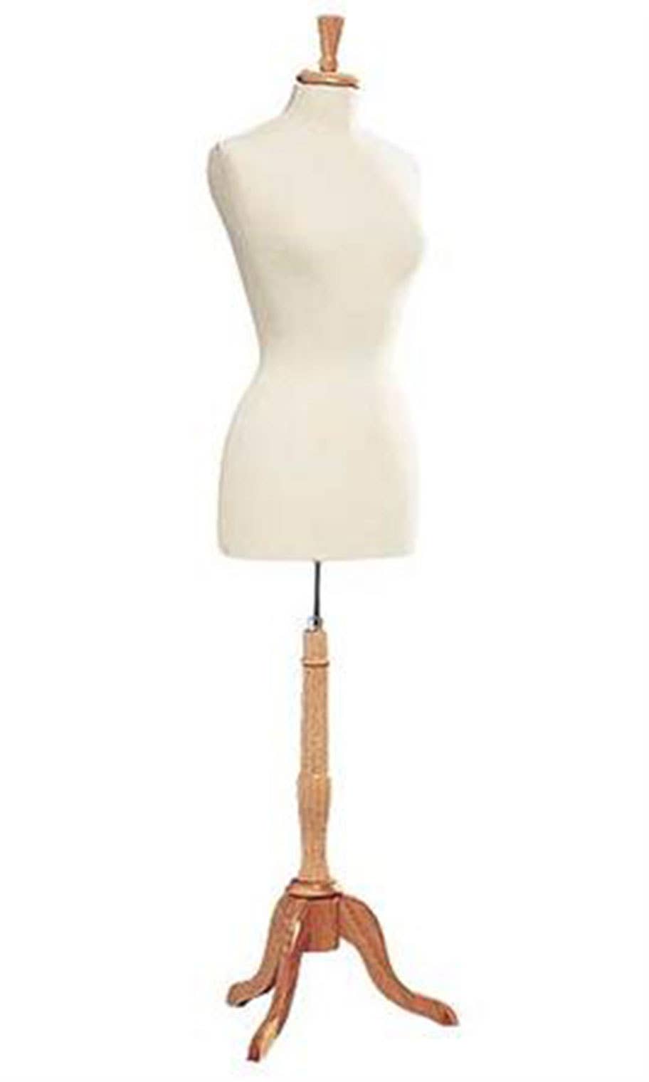 Female Off White Jersey Dressmaker Form