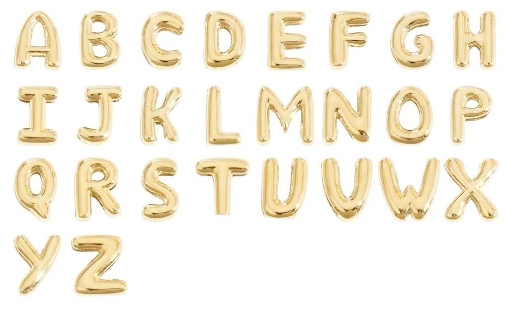 Emory Gold Slider Initials: Q